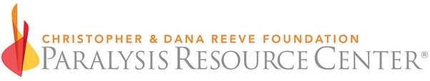 Logo for the Christopher and Dana Reeve Foundation Paralysis Resource Center