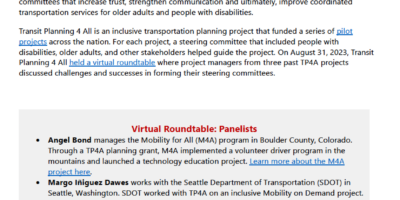 Steering Towards Inclusion: Lessons Learned on Steering Committees for Inclusive Transit Planning